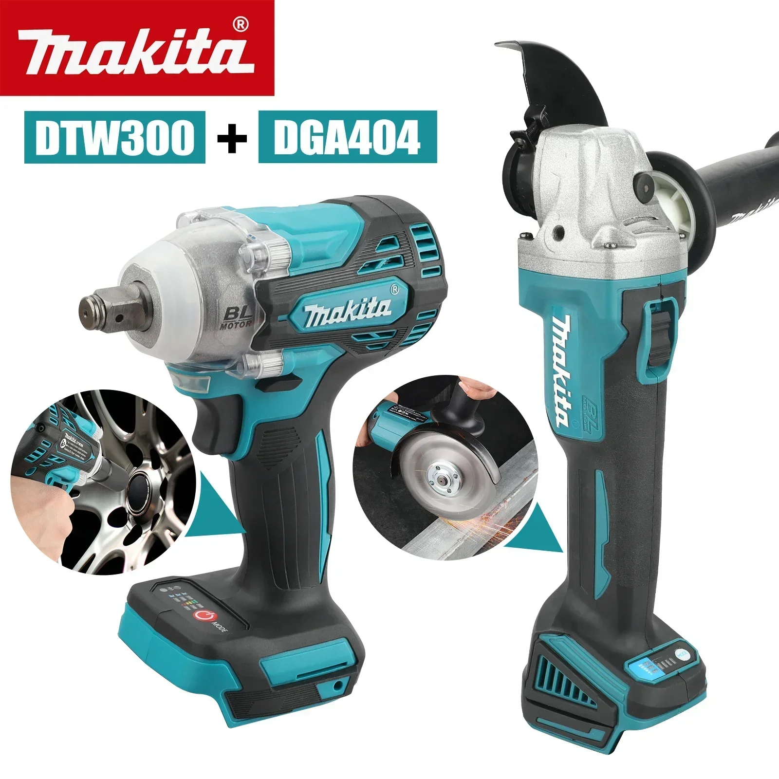 Makita Drill Dtw300 - Conjunto de Ferramentas Duplas Makita 18V