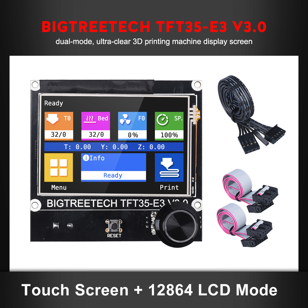 Creality Printer K1 - Bigtreetech tft35 e3 v3.0 impressora 3d