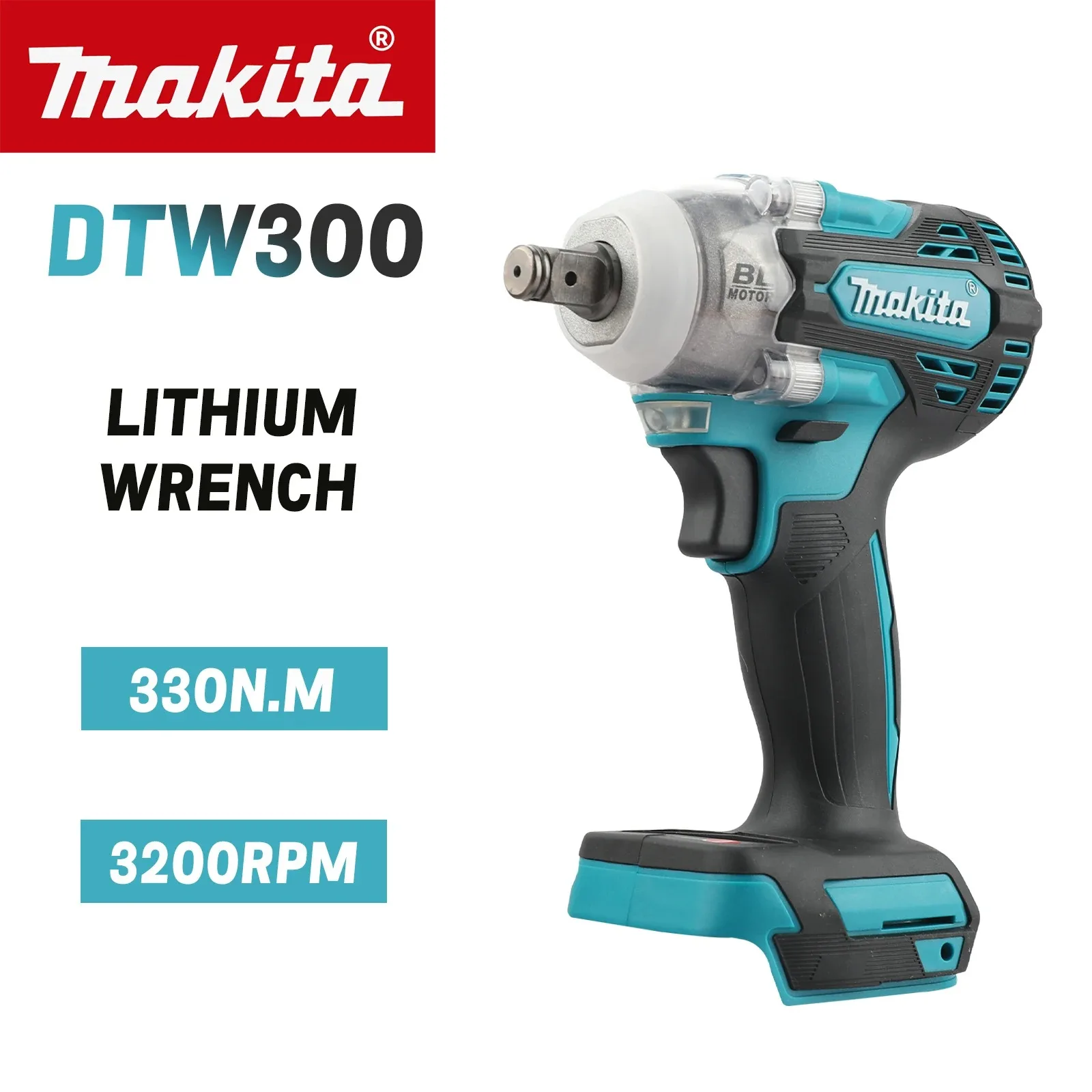 Makita Drill Dtw300 - Chave de impacto sem fio Makita