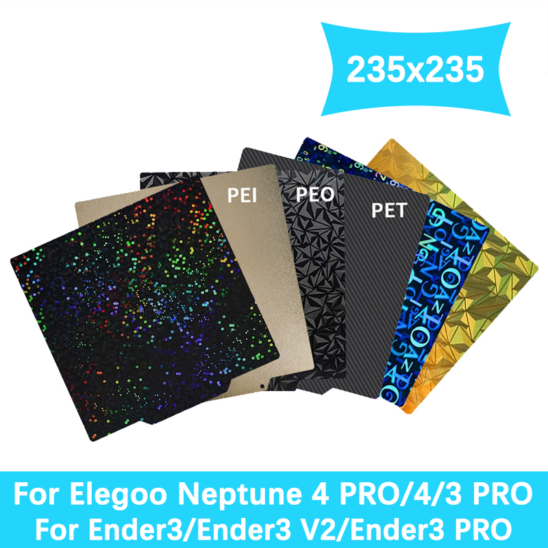 Creality Printer K1 - 235x235mm pei peo pet pey mola