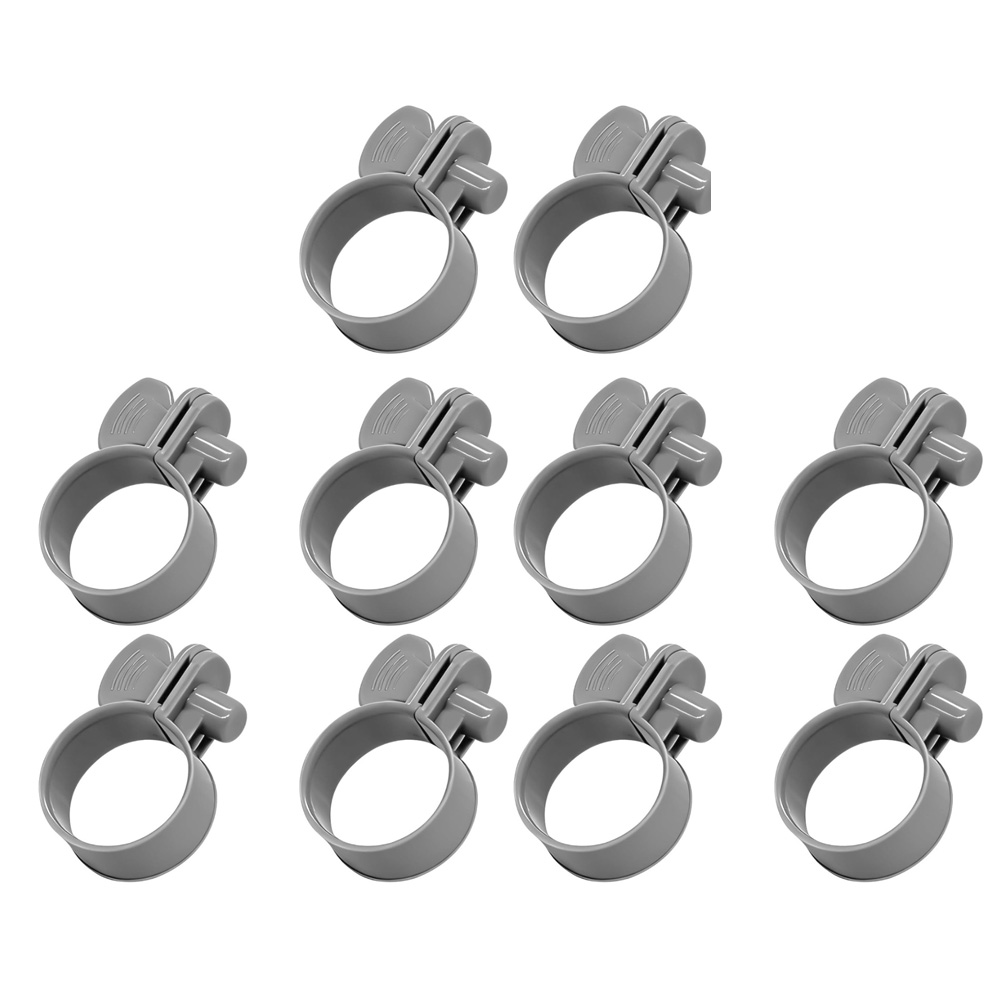 Plastic Pipe Clip - Conjunto de 4/10 peças de clipes