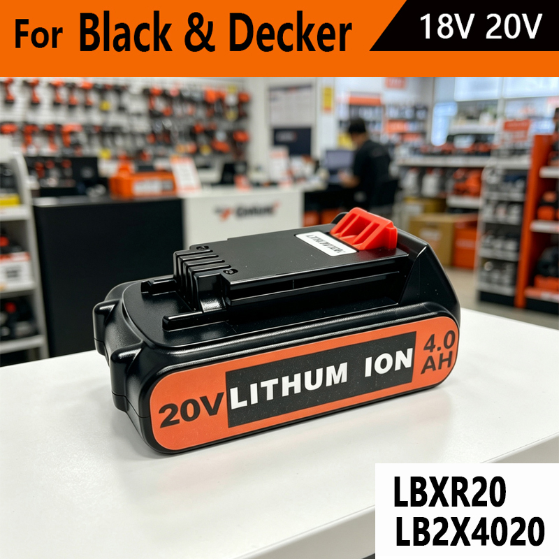 Black+Decker Tool 20V Max - Bateria de alta capacidade 8Ah LBX20