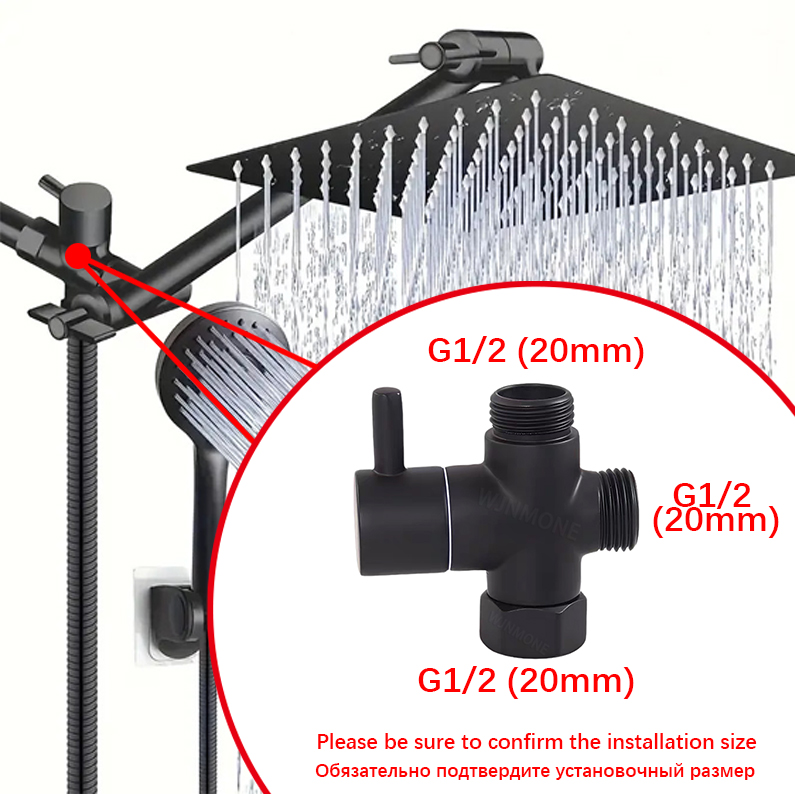 Shower Valve Cartridge - Válvula desviadora com adaptador t de