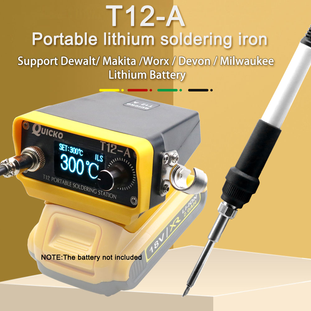 Milwaukee Drill M12 Fuel - Estação de solda sem fio t12
