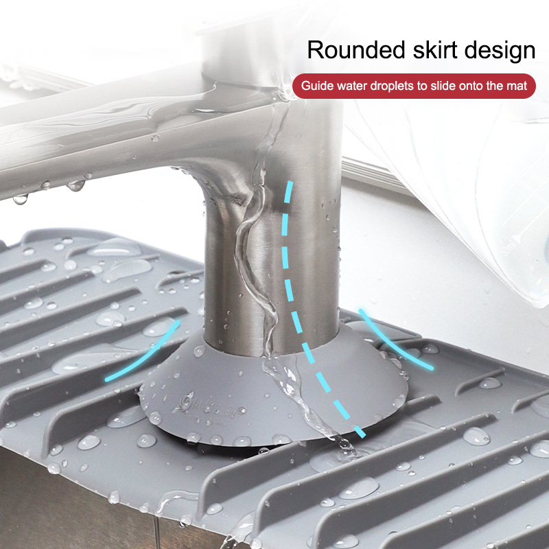 Silicone Tap Washer - 1 pçs silicone torneira absorvente tapete