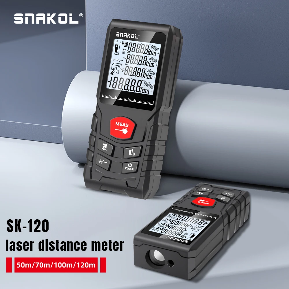 Stanley Tape 25Ft - Medidor de Distância a Laser SNAKOL