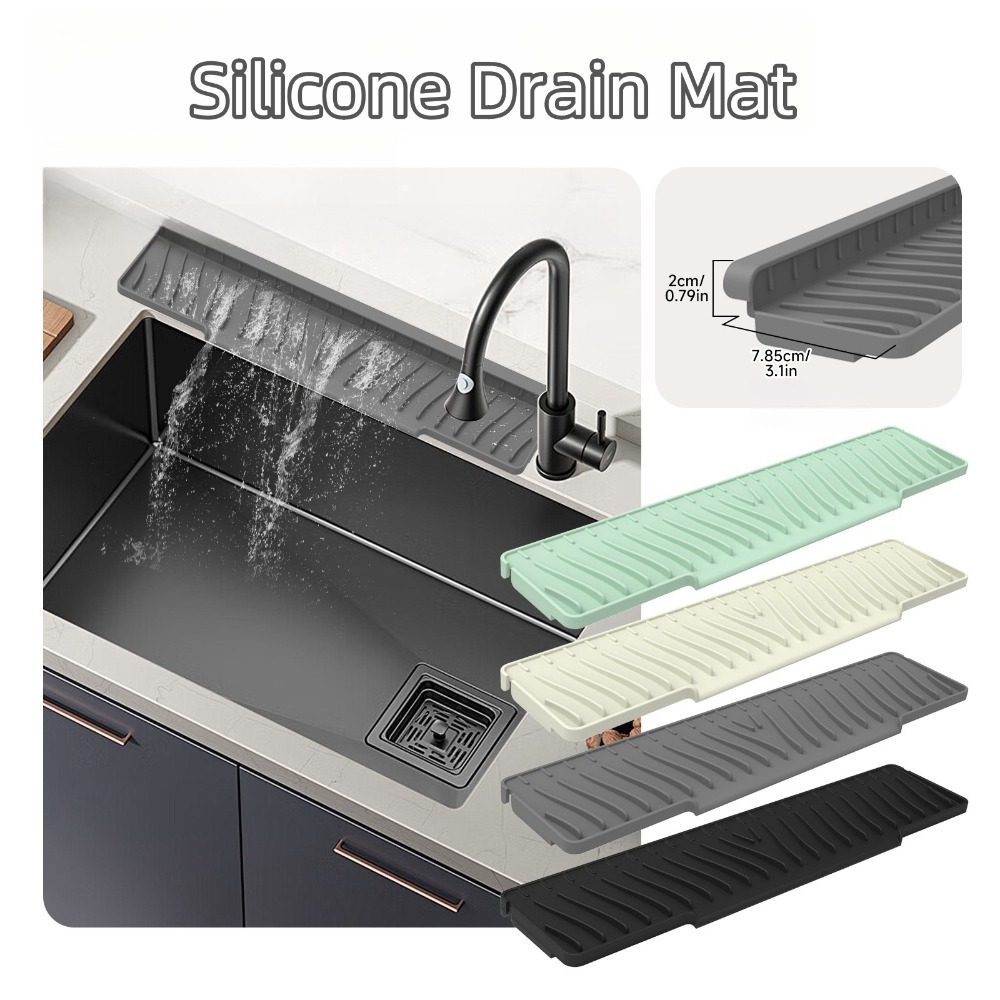 Novo Tapete de Silicone Antide - Silicone Tap Washer avaliação e preço