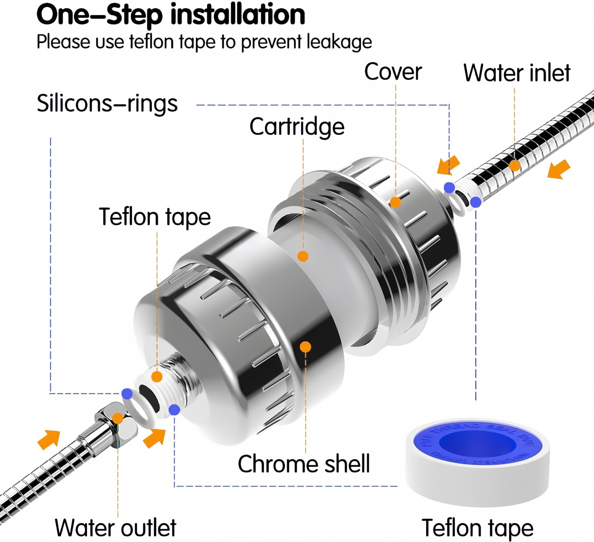 Cartucho de Substituição para  - Shower Valve Cartridge avaliação e preço
