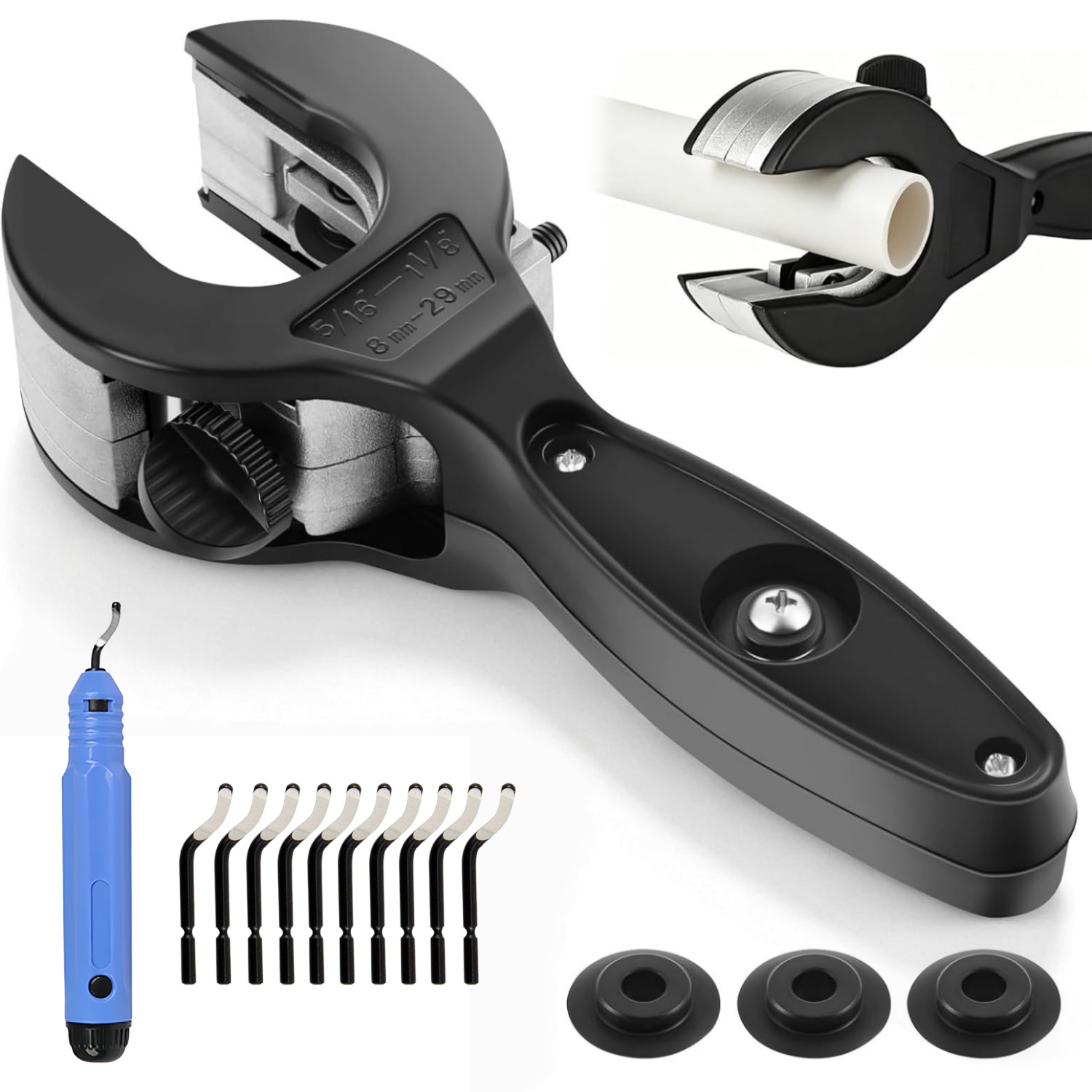 Conjunto de Cortadores de Tubo - Pipe Cutter Ratchet avaliação e preço