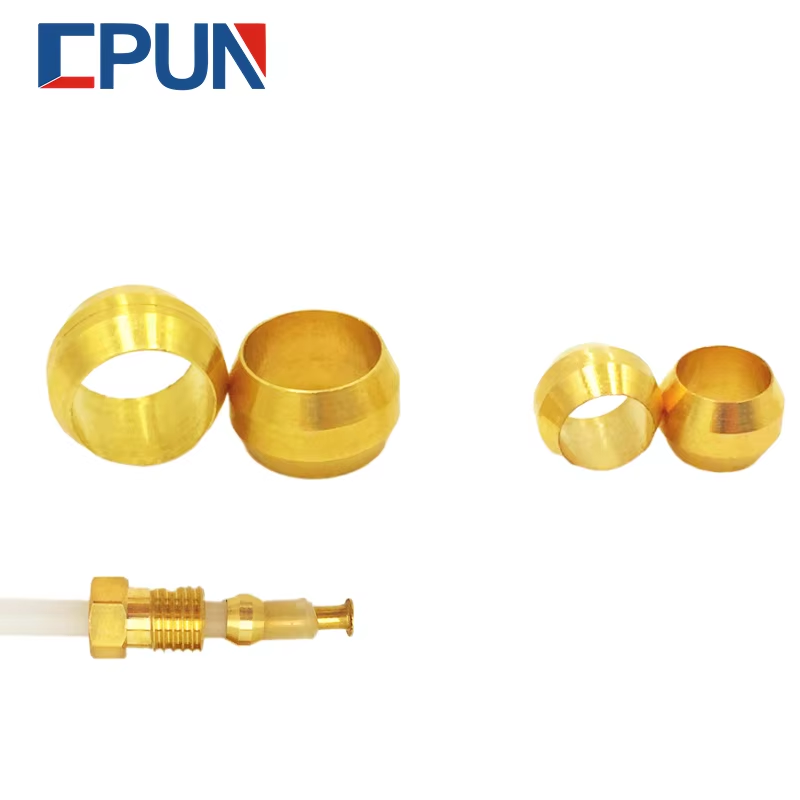 Virola cônica dupla de latão,  - Compression Fitting Brass avaliação e preço