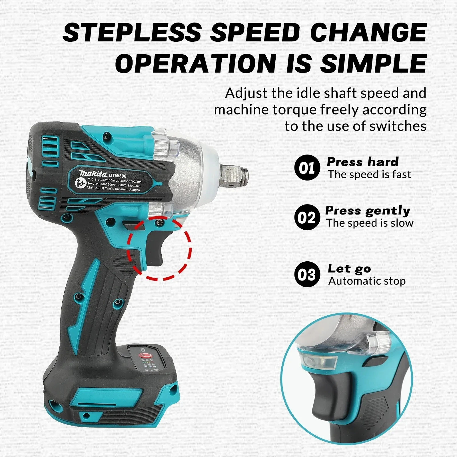 Chave de impacto sem fio Makit - Makita Drill Dtw300 avaliação e preço