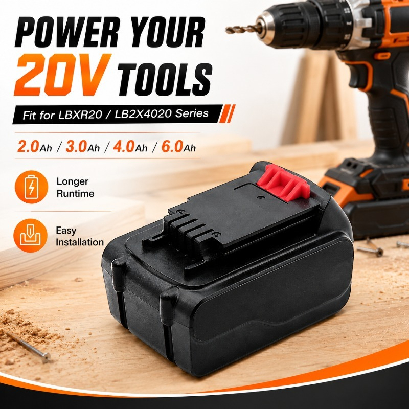 Bateria de Substituição de Íon - Black+Decker Tool 20V Max avaliação e preço