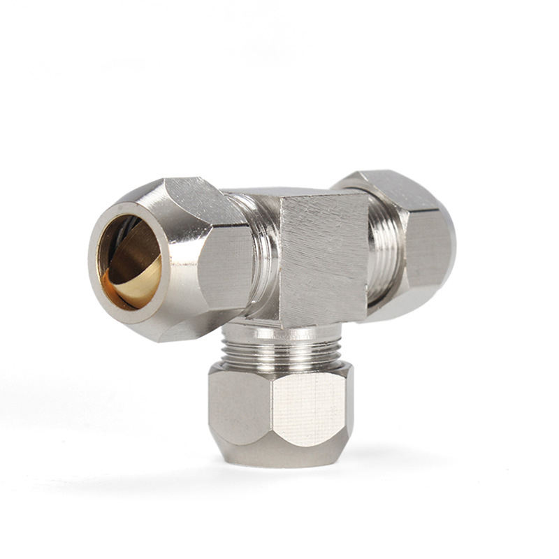 1PCS Conexões Pneumáticas Latã - Compression Fitting Brass avaliação e preço