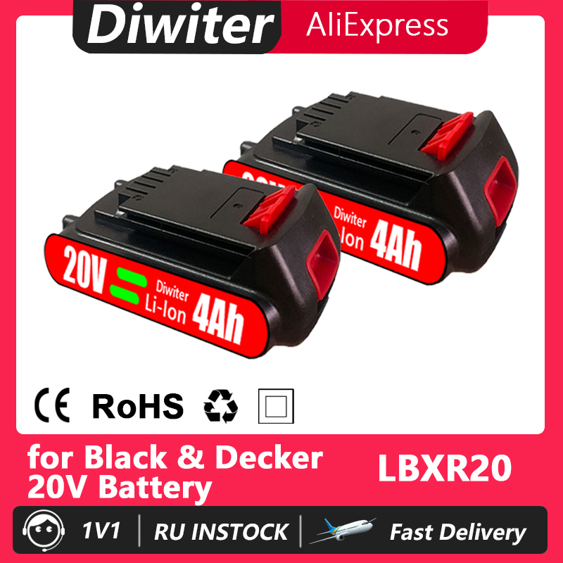 18v 4000mah para black & decke - Black+Decker Tool 20V Max avaliação e preço