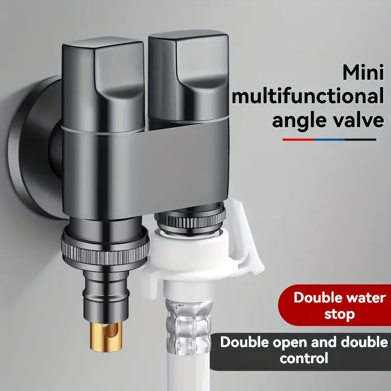 Torneira de saída dupla de aço - Toilet Fill Valve avaliação e preço
