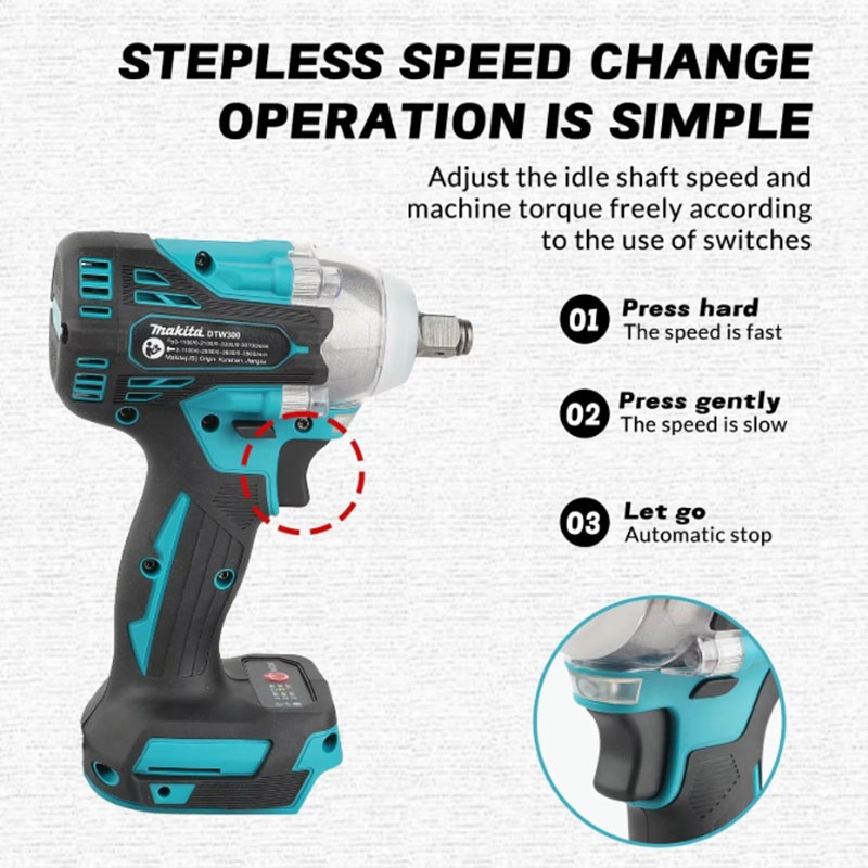 Conjunto de Ferramentas Elétri - Makita Drill Dtw300 avaliação e preço