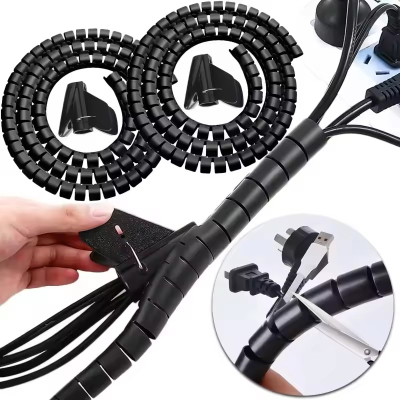 Organizador de Cabos Espiral F - Plastic Pipe Clip avaliação e preço