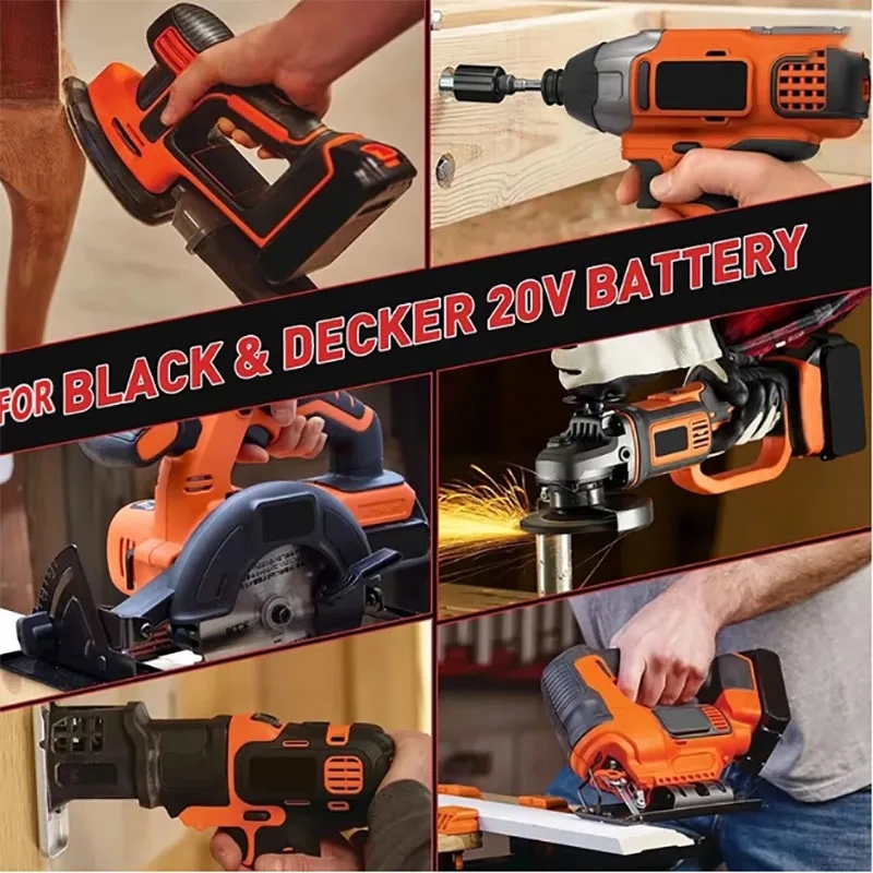 Bateria de Substituição 18V 3. - Black+Decker Tool 20V Max avaliação e preço