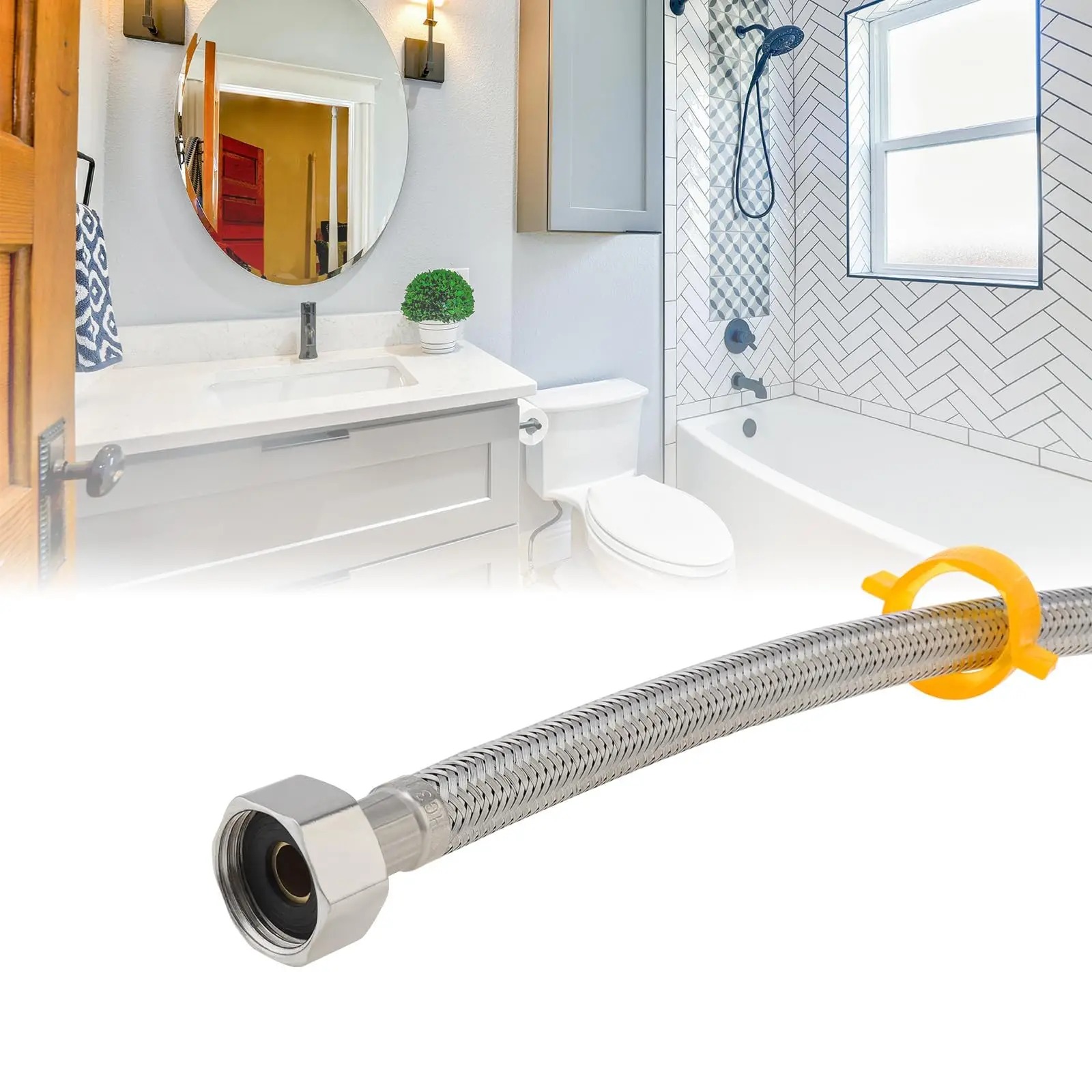 Mangueira Flexível Trançada de - Flexible Hose Braided avaliação e preço
