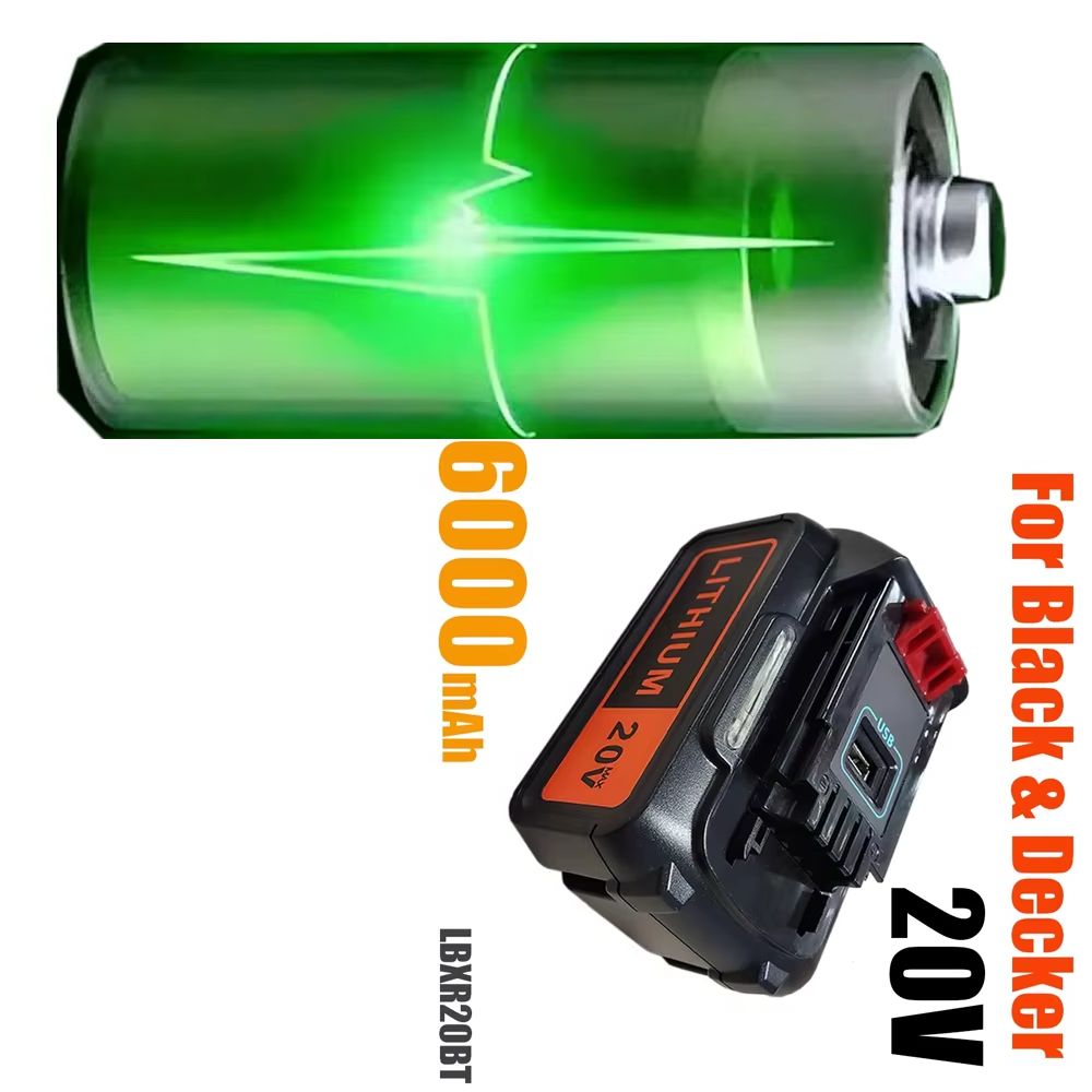 Bateria de Lítio 18V 6Ah/10Ah  - Black+Decker Tool 20V Max avaliação e preço