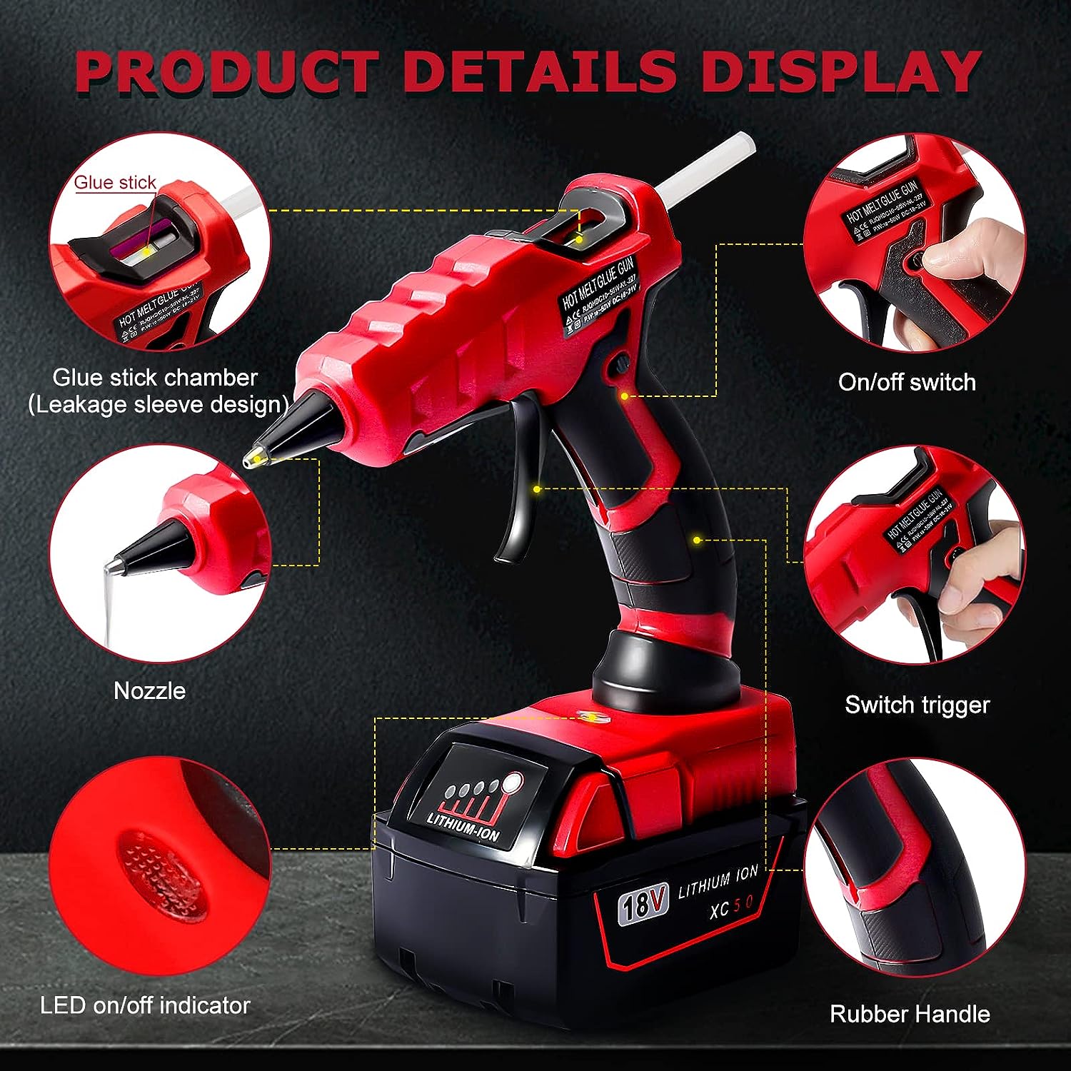 Cordless Hot Melt pistola de c - Black+Decker Tool 20V Max avaliação e preço