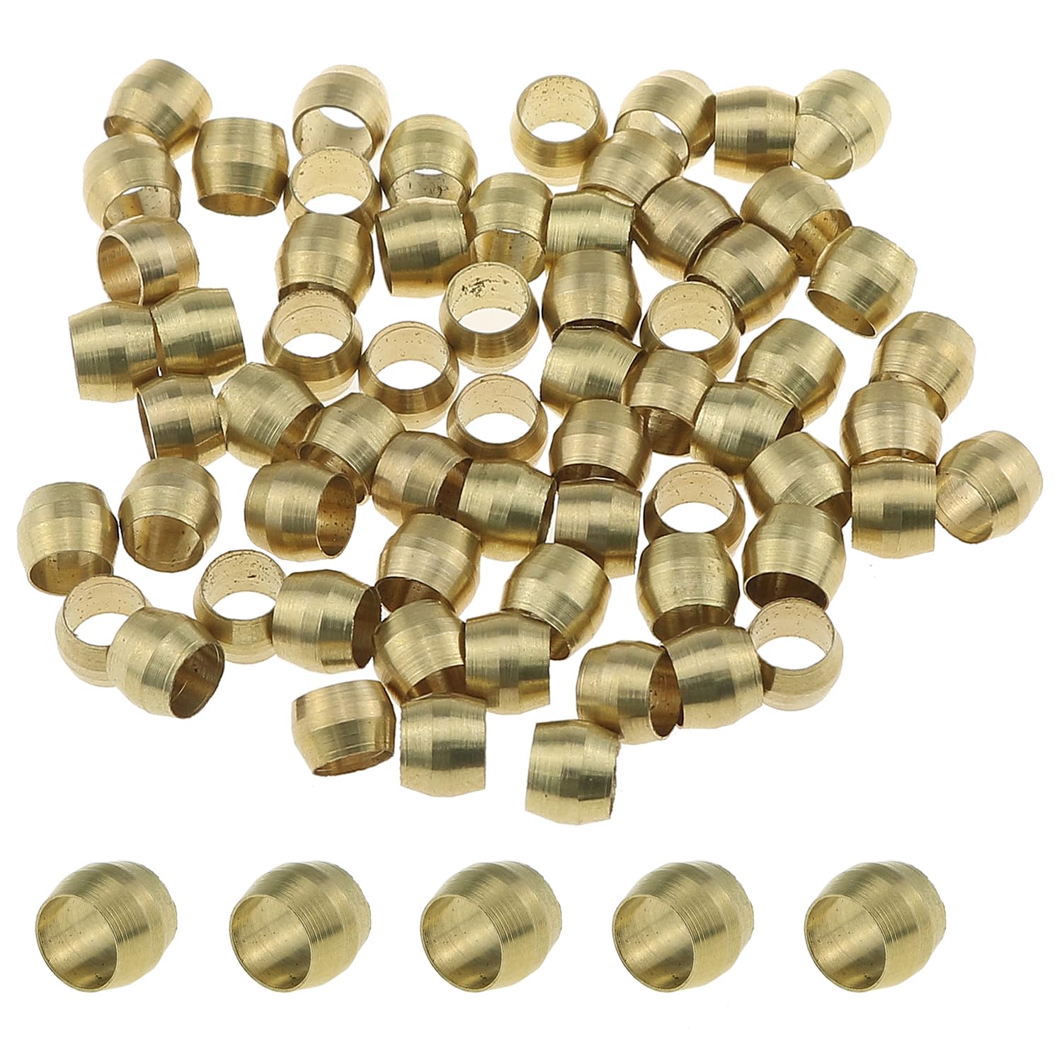 100 peças virolas de manga de  - Compression Fitting Brass avaliação e preço