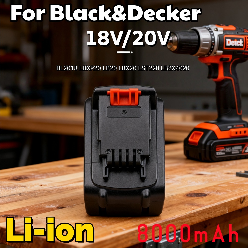 Bateria de Longa Duração 20V 8 - Black+Decker Tool 20V Max avaliação e preço